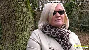 mature british milf lacey starr cheats with old nanny in lesbian fingering session