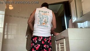 Fucking my best friends wife while he is in the living room