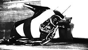 Wow! Caged beauty gives wild blowjob to stud in naked contest!