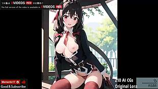 Uncensored Japanese Hentai Music Video Featuring Yunyun 210 AI CGS