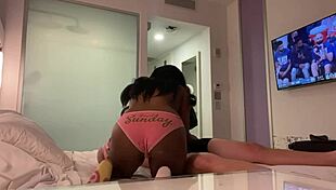 cupcake enjoys a fun doggy style session