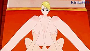 winry rockbell and riza hawkeye get creampied in intense pov hentai sex