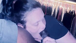 chubby amateur gets interracial fetish session