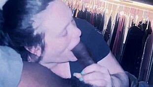 chubby amateur gets interracial fetish session