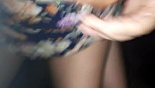 unfaithful latina wife gets caught having pussy sex on chair at night