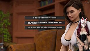 In steps of debauchery, wife cheats with blowjob in college cosplay