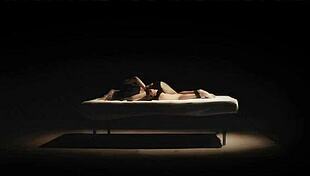 Hogtied Newbie's Pussy Masturbated in Closeup Bondage Scene