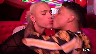 celebrating my birthday in a limousine with an emotional gay orgy