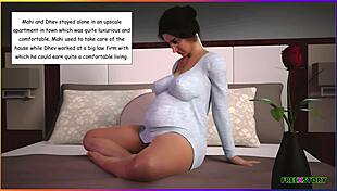 pregnant indian bhabhi gets wild in 3d comic passion