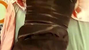 French slut in satin dress, want me to rim and fuck you doggystyle?