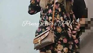 teen fucking in mall fire exit almost caught!