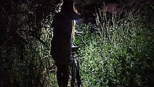 night camp sex heats up in the forest.