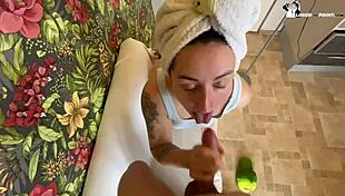 hey slut, suck my big cock for this new phone on the sofa