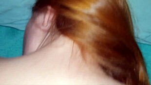 this redhead mature babe gets an oil massage and ends up masturbating and getting fucked hard! 😍