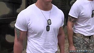 gay guy in bear suit tries glory hole for first time