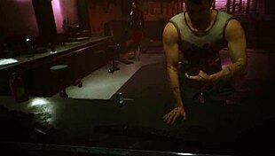 Female Tyger Claw Hammer Club Sex Scene in Cyberpunk 2077!