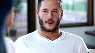 busty blonde wife mia malkova shocks husband with wild foursome action, rough blowjobs and hardcore assfucking