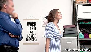 Busty Milf Krissy Lynn Negotiating with the Officer