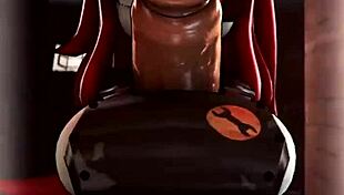 Intense group banging emotions in hentai cartoon with Mimibanger and Whiteweasel