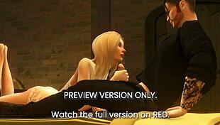 Wow, Rough 3D Hentai Bride Scene Preview!