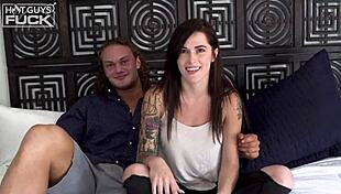 Monster Muscles Dominate Young Tatted Milf in Wild Fuck Session