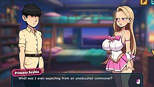 princess sophia hentai game bratty princess strips naked