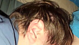 This gay guy gives a deepthroat blowjob to his partner