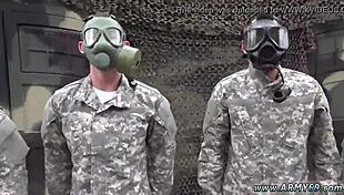 gay guy in bear suit tries glory hole for first time