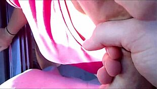 Michelle Simpson delivers intense POV blowjob and swallows cum