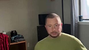 Feeling Horny In Male Panties With Huge Cock Jizz