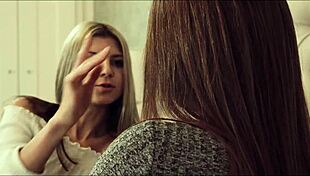 redhead melissa benz and gina gerson in hot lesbian action