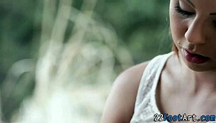 Watch European Babe Get Cum In Fetish Scene!