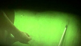 beating one off in the bathroom at home with gay solo action