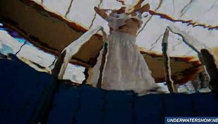 Wow, check Marketa's amazing hairy underwater show! 🏊‍♀️