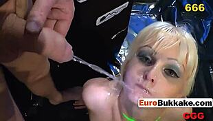 Blonde European amateur craves multiple cocks in POV