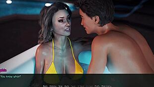 Sweet Sam, wanna kiss in this 3D wife game?