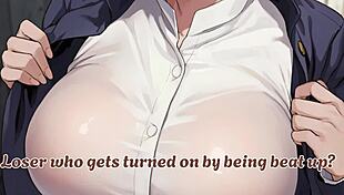 Nobara blackmails you into femdom submission with CBT and humiliation