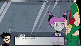 Blackfire indulges in playful adventures in 18Titans part 14.