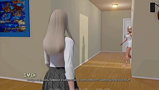 complete gameplay of ripples part 1 with cute blonde teacher