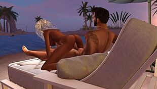 I have a new lover part iv, but it's a cartoon sex thing