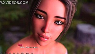Cute brunette in Being a Dik game wants me for hentai fun with big cock.