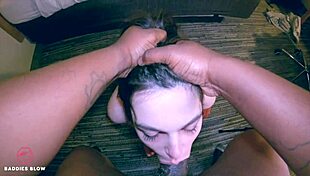 Baddies Blow Lexus Love With Intense Doggystyle, Bent Over Monster Cock, Blowjob, Interracial Facial, Cumshot, Deepthroat