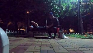 Overwhelmed by Desire: Meeting a Big-Dicked Guy in the Park and Fucking Outdoors