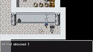 I watched the prince's friend doing something under the pervert's table in this hentai with ciella and luciella part eight