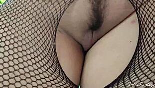 Pov worship of goddess's big ass and natural tits while smoking outdoors in heels