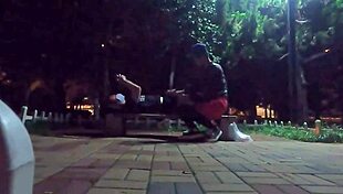 Overwhelmed by Desire: Meeting a Big-Dicked Guy in the Park and Fucking Outdoors