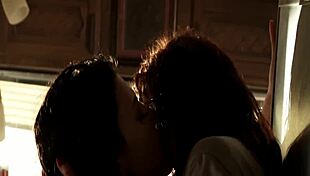 Julia Voth seduces with kissing and sucking in lesbian fucking scene