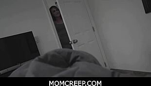 Big ass stepmom seduces young stepson in POV