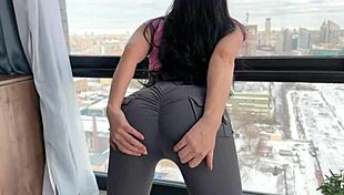 I let you rub my pussy with your cock but no penetration, featuring beautiful brown eyes and tight pussy in homemade missionary