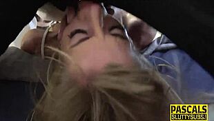 Fetish babe toys herself and gets anal creampie 😈